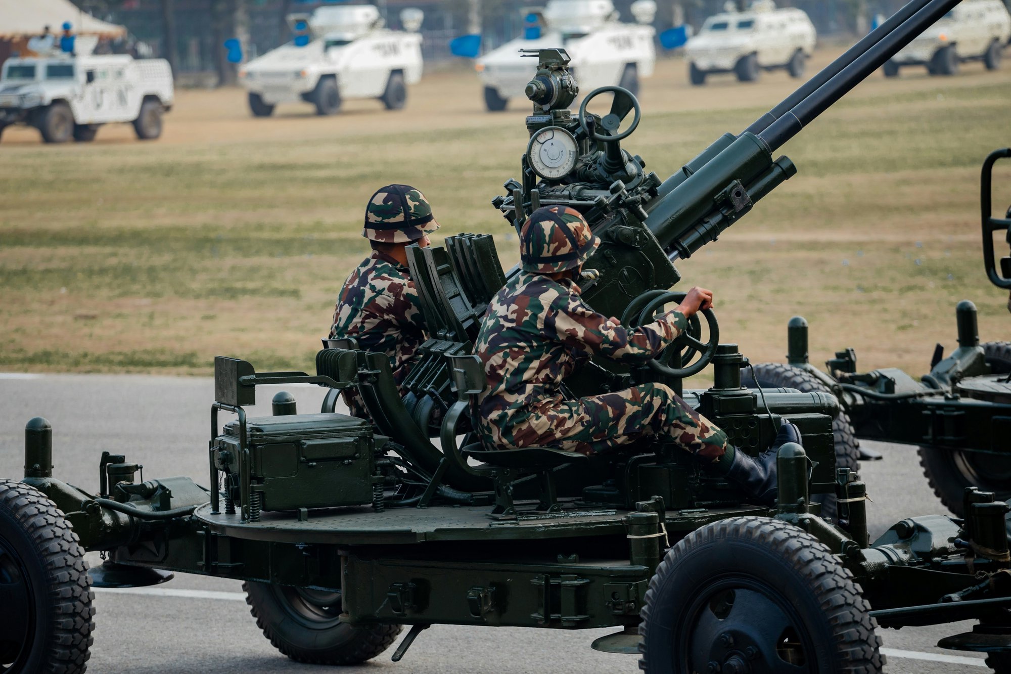 Artillery crew